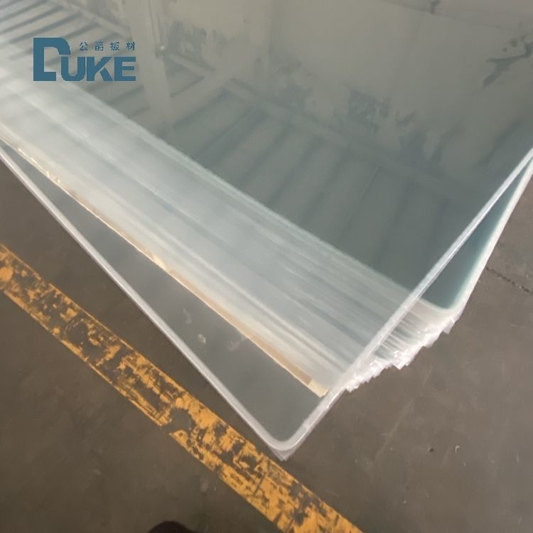 Duke-Optische-Grade gegossenes Acrylblatt 100% Jungfrau Mitsubishi MMA Hohe Klarheit 92% Spiegelpräzision 10mm 2mm UV-Druckbares Kunststoff