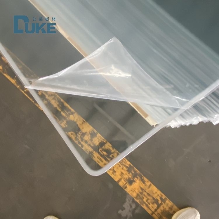 Duke-Optische-Grade gegossenes Acrylblatt 100% Jungfrau Mitsubishi MMA Hohe Klarheit 92% Spiegelpräzision 10mm 2mm UV-Druckbares Kunststoff