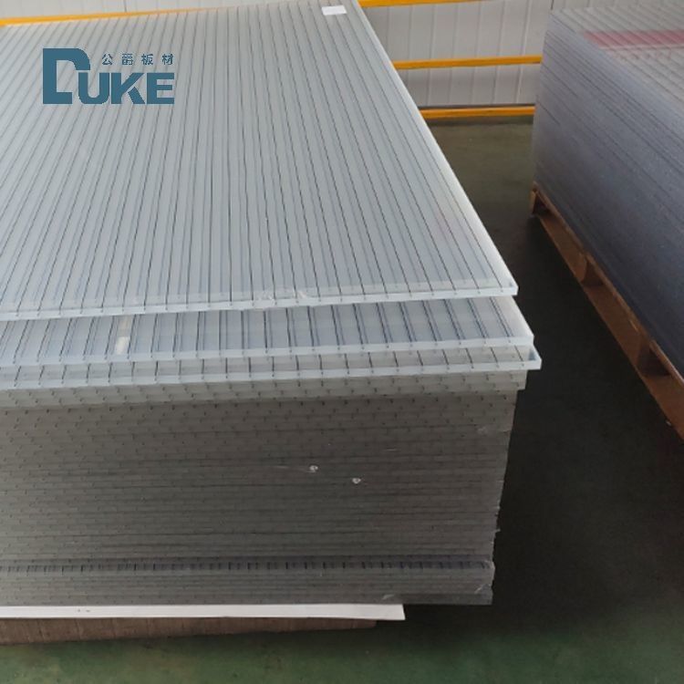 Akrylblech Schallschutzzaun von Duke Hersteller UV-Wärmebeständig 2-40mm Dicke für kommunale Bauarbeiten Schneiden Biegen