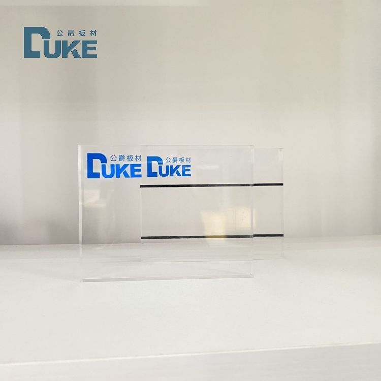 Akrylblech Schallschutzzaun von Duke Hersteller UV-Wärmebeständig 2-40mm Dicke für kommunale Bauarbeiten Schneiden Biegen