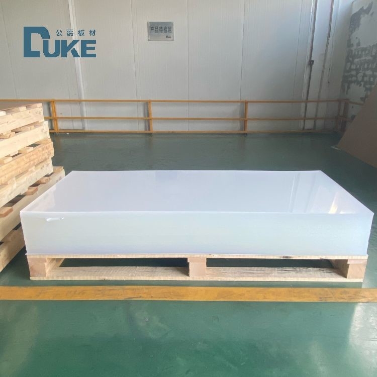Duke-Optische-Grade gegossenes Acrylblatt 100% Jungfrau Mitsubishi MMA Hohe Klarheit 92% Spiegelpräzision 10mm 2mm UV-Druckbares Kunststoff