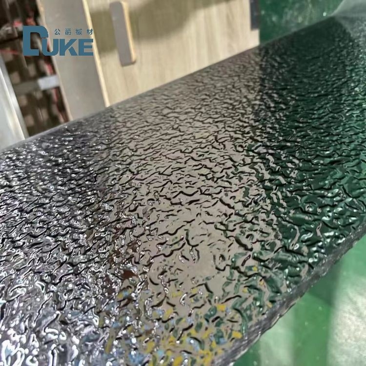 Duke Farbe Textur Acrylblech für Innenraumdekoration Muster Prismatische Blech
