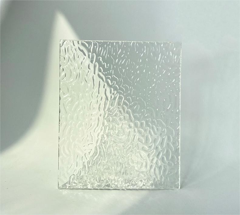 Chemikalienbeständiges Steingestaltetes klares, V-förmig gestreiftes Acrylblech in 6 mm und 10 mm Dicke und langlebiger Gestaltung