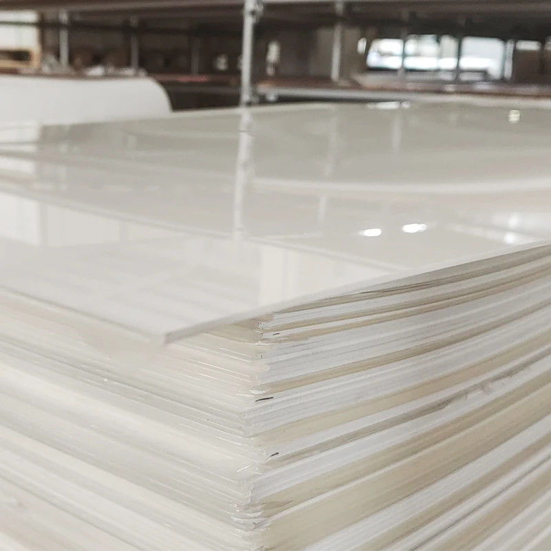 Hochwertiges weißes Guss-Acryl-Panel PMMA-Blatt für die Produktion von Badewanne-Sanitärwaren