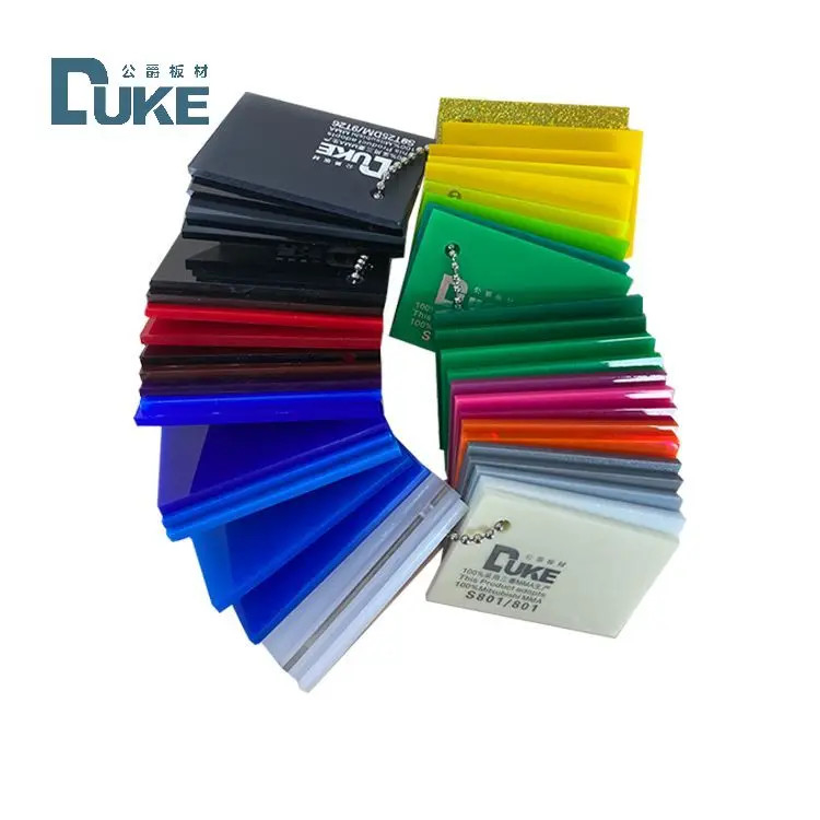 Duke 100% Jungfrau Mitsubishi Guss Acrylblech Custom Farbige Badewanne Kunststoffblech Wettbewerbspreis 12mm 5mm Schneiden MMA