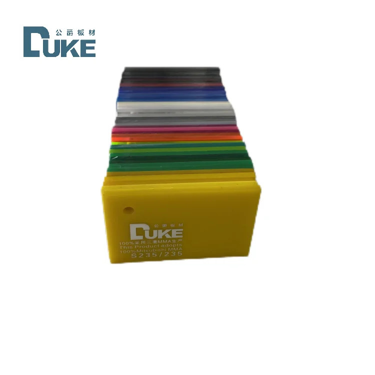 Duke 100% Jungfrau Mitsubishi Guss Acrylblech Custom Farbige Badewanne Kunststoffblech Wettbewerbspreis 12mm 5mm Schneiden MMA