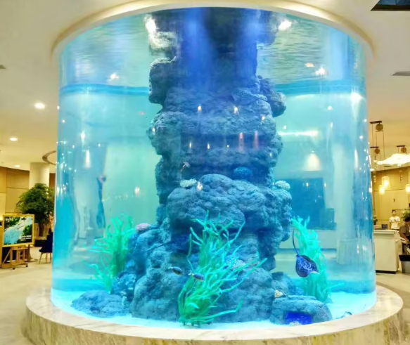 Schwerlastdichte Acrylfolie Groß transparentes Panel für Aquarien Ozeanarium Tunnel Unterwasser-Ansichtsfenster