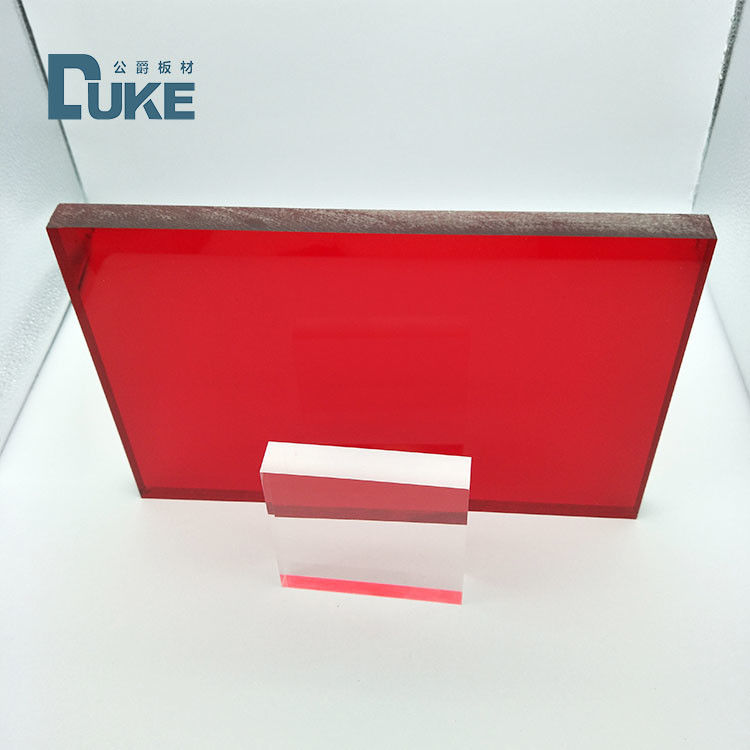 8mm klare PMMA-Guss-Acrylblätter Hitzebeständig, individuell angepasste Größe Laserschneiden UV-Druck Gravur Werbelicht