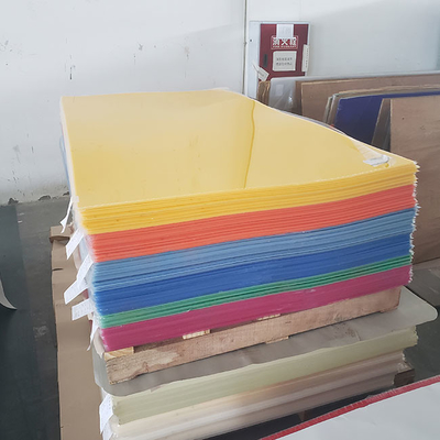 Farbklares Gussschild Acrylplatte Umweltfreundlich 2mm 3mm 5mm