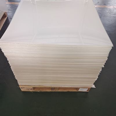 Kundenspezifisches weißes PMMA-Badezimmer-gesundheitliches Acrylblatt-Antikratzer 2.8mm