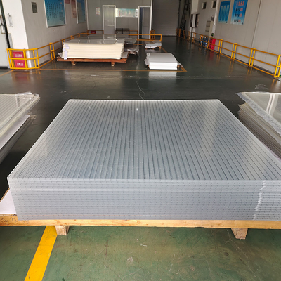 15mm Landstraße dekorative Pmma-Platten-transparenter Geräusch-Sperren-Zaun