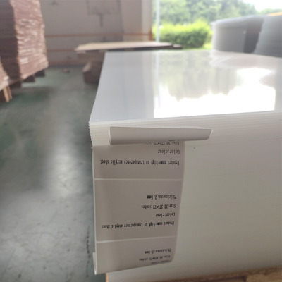 6mm 15mm Geräusch-Sperren warfen klar Plastikacrylblatt-Plexiglas-Blatt