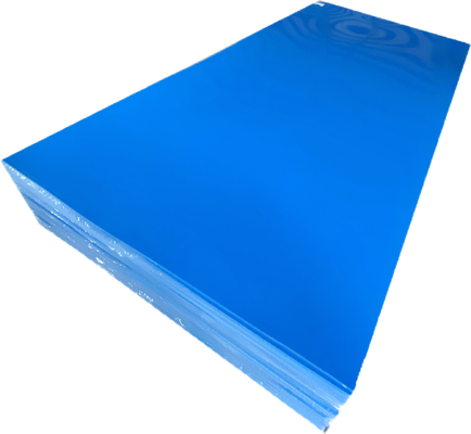 DUKE Brand Factory Großhandel Blau Farbe Guss Acrylblech PMMA Perspex Plexiglas für Werbung