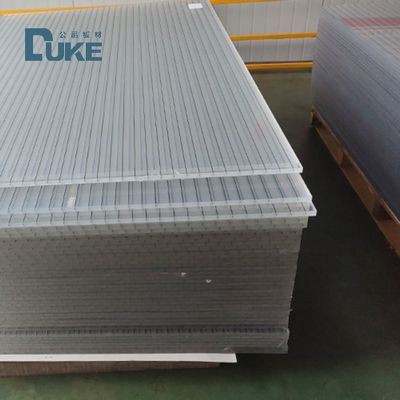 Akrylblech Schallschutzzaun von Duke Hersteller UV-Wärmebeständig 2-40mm Dicke für kommunale Bauarbeiten Schneiden Biegen